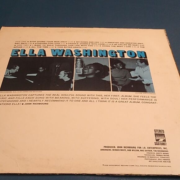Ella Washington Vinyl Record - Picture 5 of 10